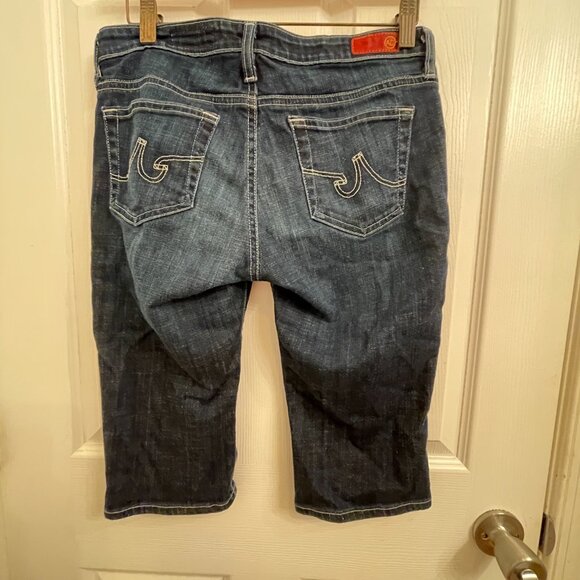 Adriano Goldschmied the Malibu Crop Pant Jeans size 27R AG - Picture 2 of 8